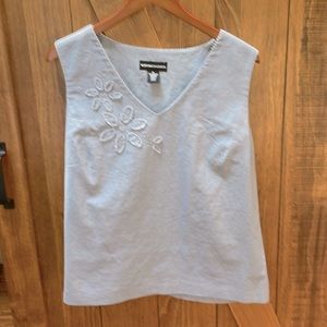 Light blue XL Norton McNaughton tank top